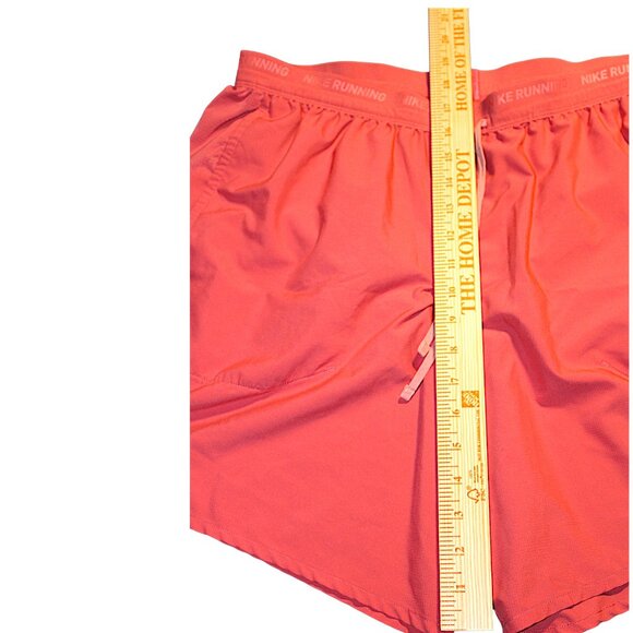 Nike Unlimited 2-in-1 Dri-FIT Running Shorts Muted Orange XL - Picture 8 of 10